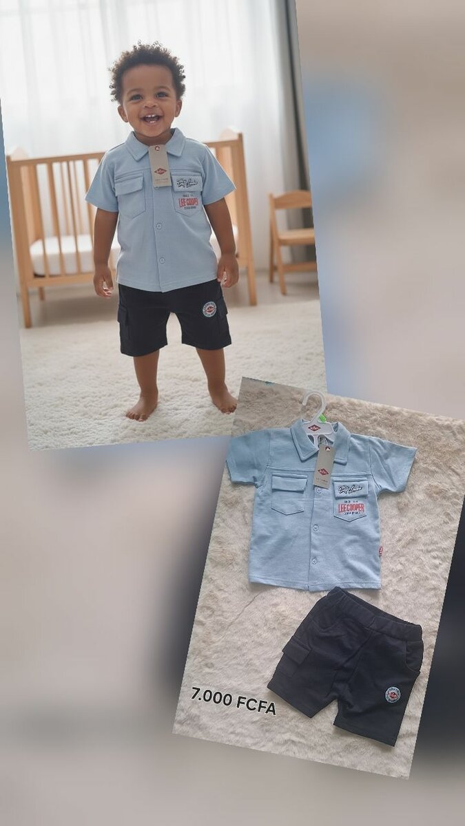 Tenue garçon et fille tendance