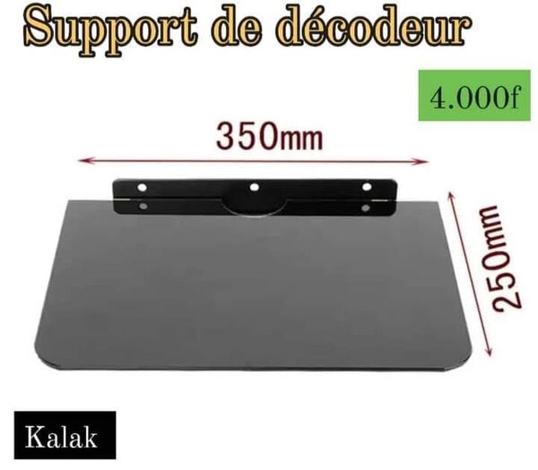 Support murale décodeur Kalak