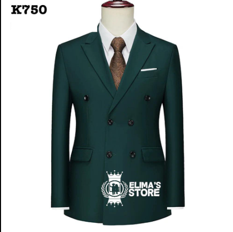 men's suit green