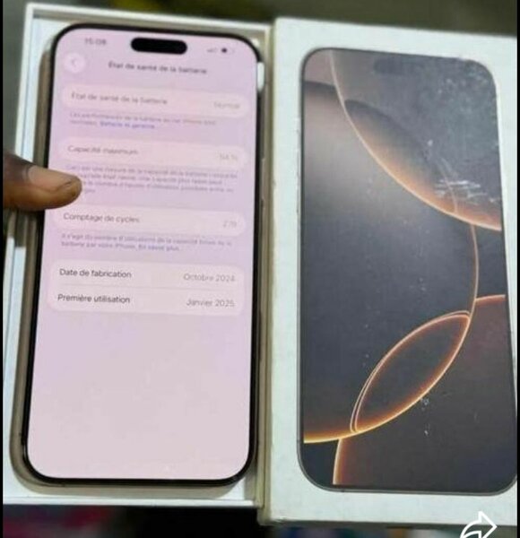 iPhone 14 Pro Max Blanc