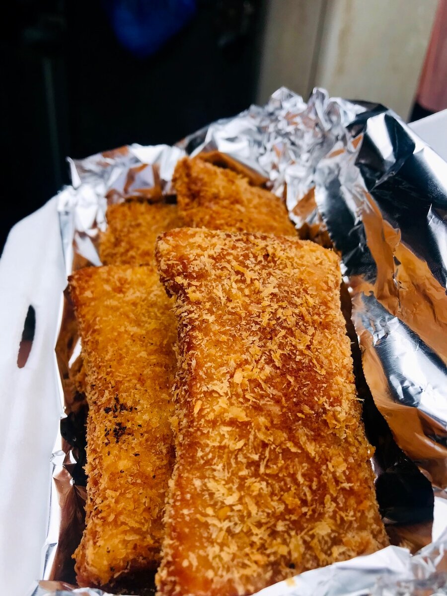 Pains Croustillant au Poulet