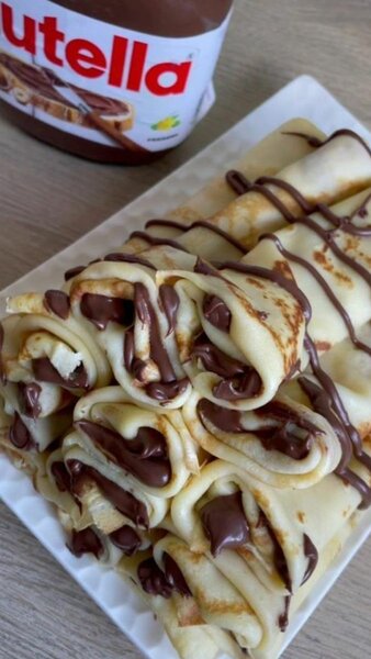 Nutella Crepes Delight