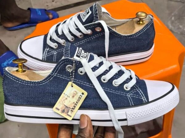 Baskets en jean style décontracté