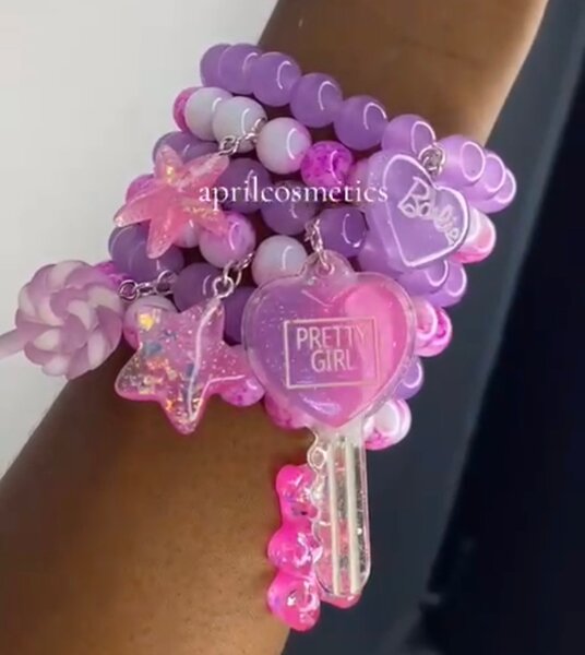 Bracelets fantaisie "Barbie"