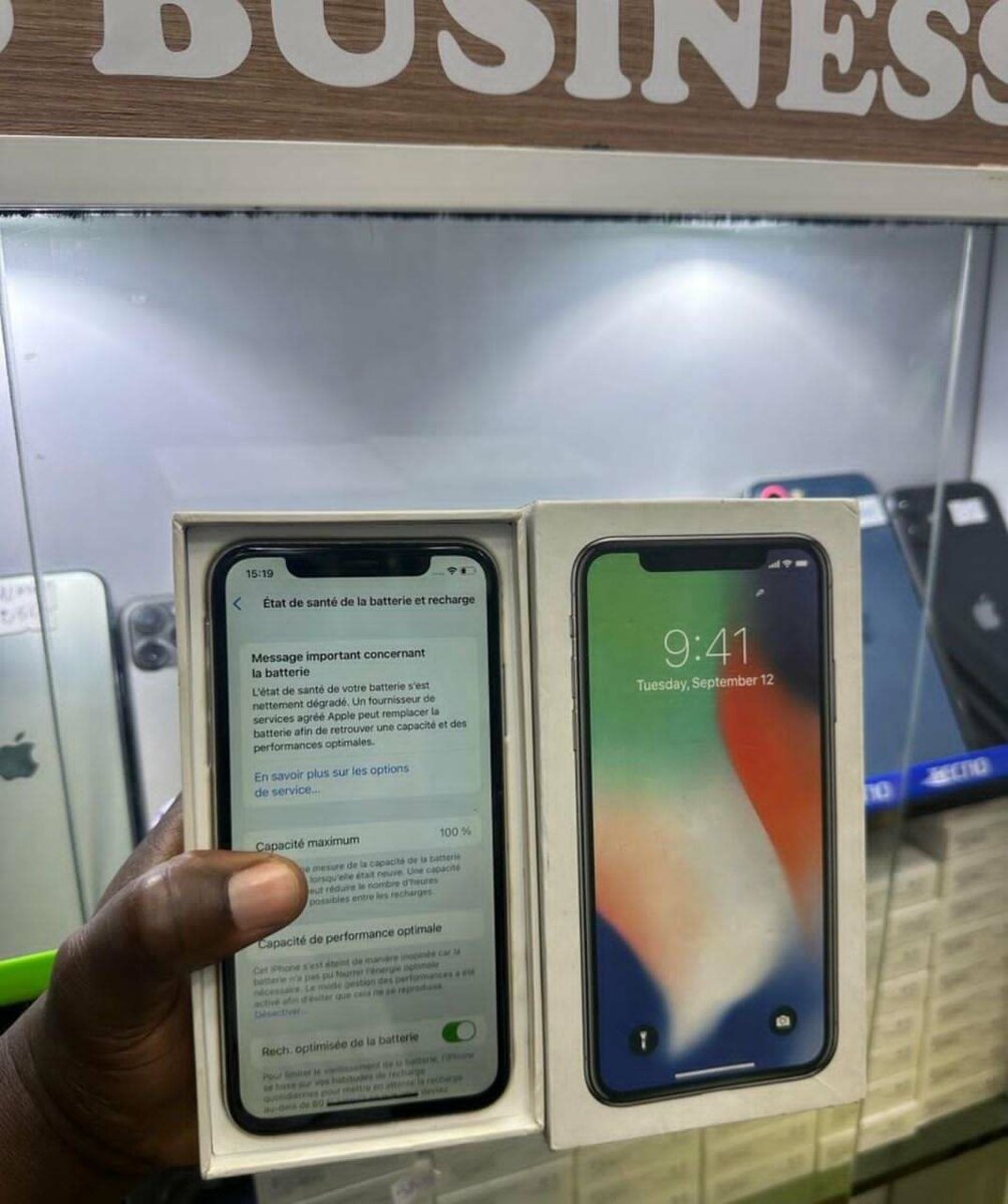 iPhone X 64GB Argent