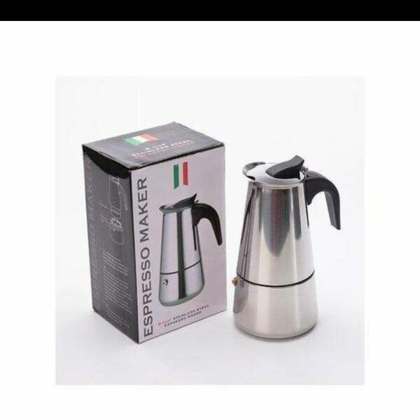 Cafetière italienne en acier inoxydable