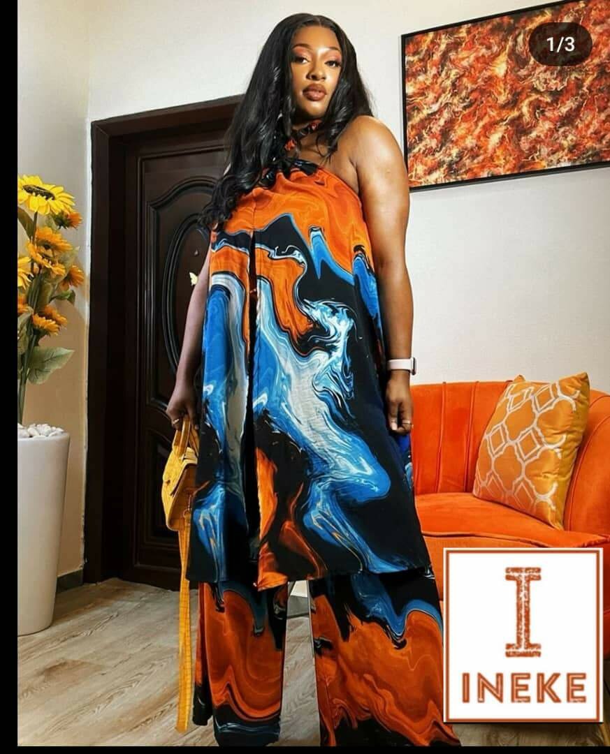 Robe longue colorée été