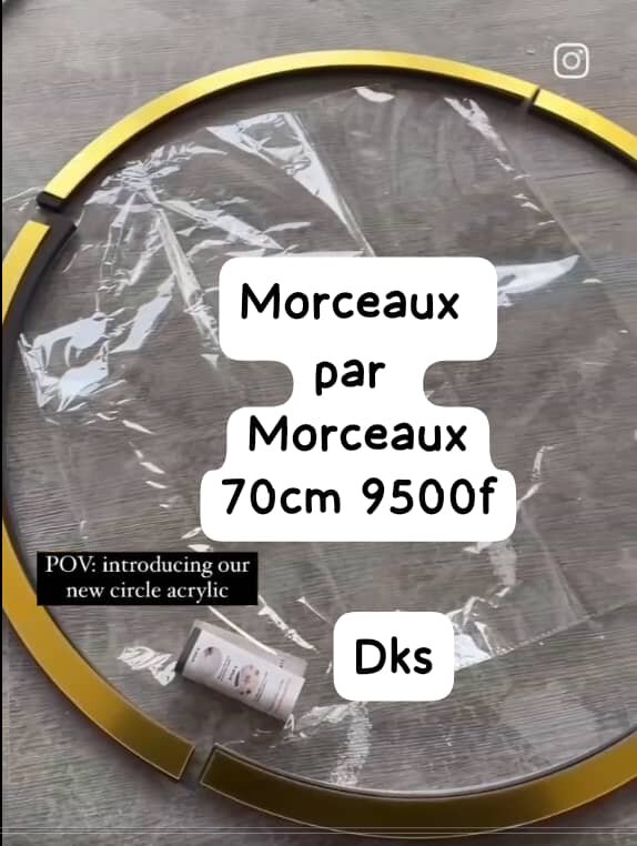 Cercles de décoration