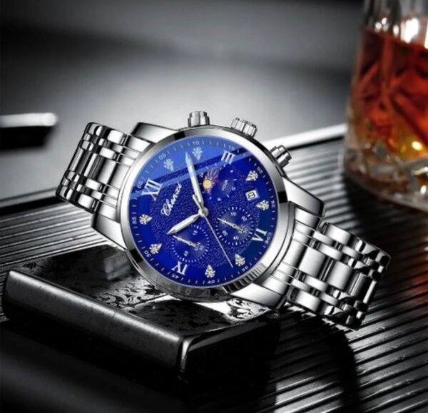 Montre Homme Luxe Acier