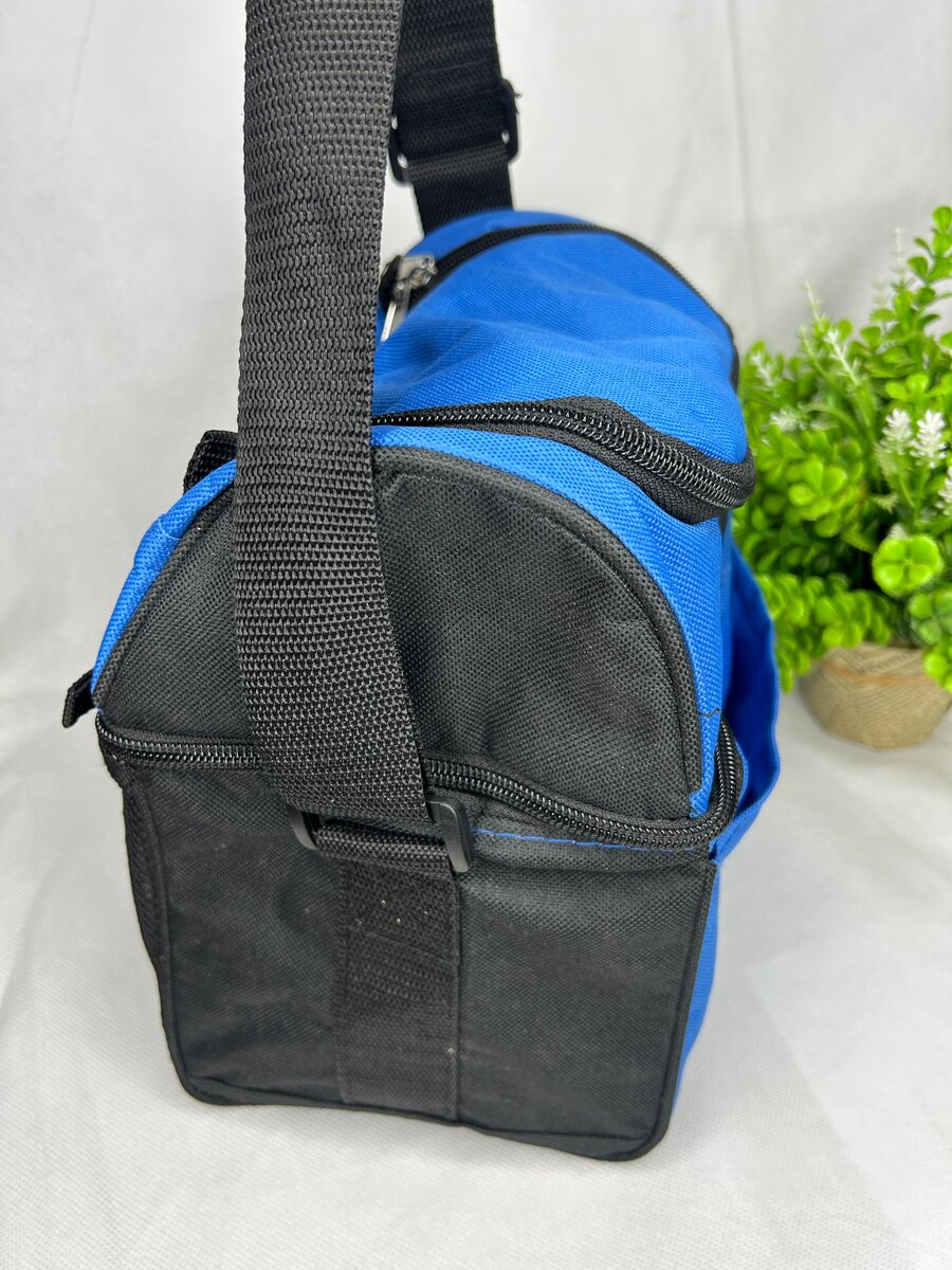 Sac isotherme lunch bleu