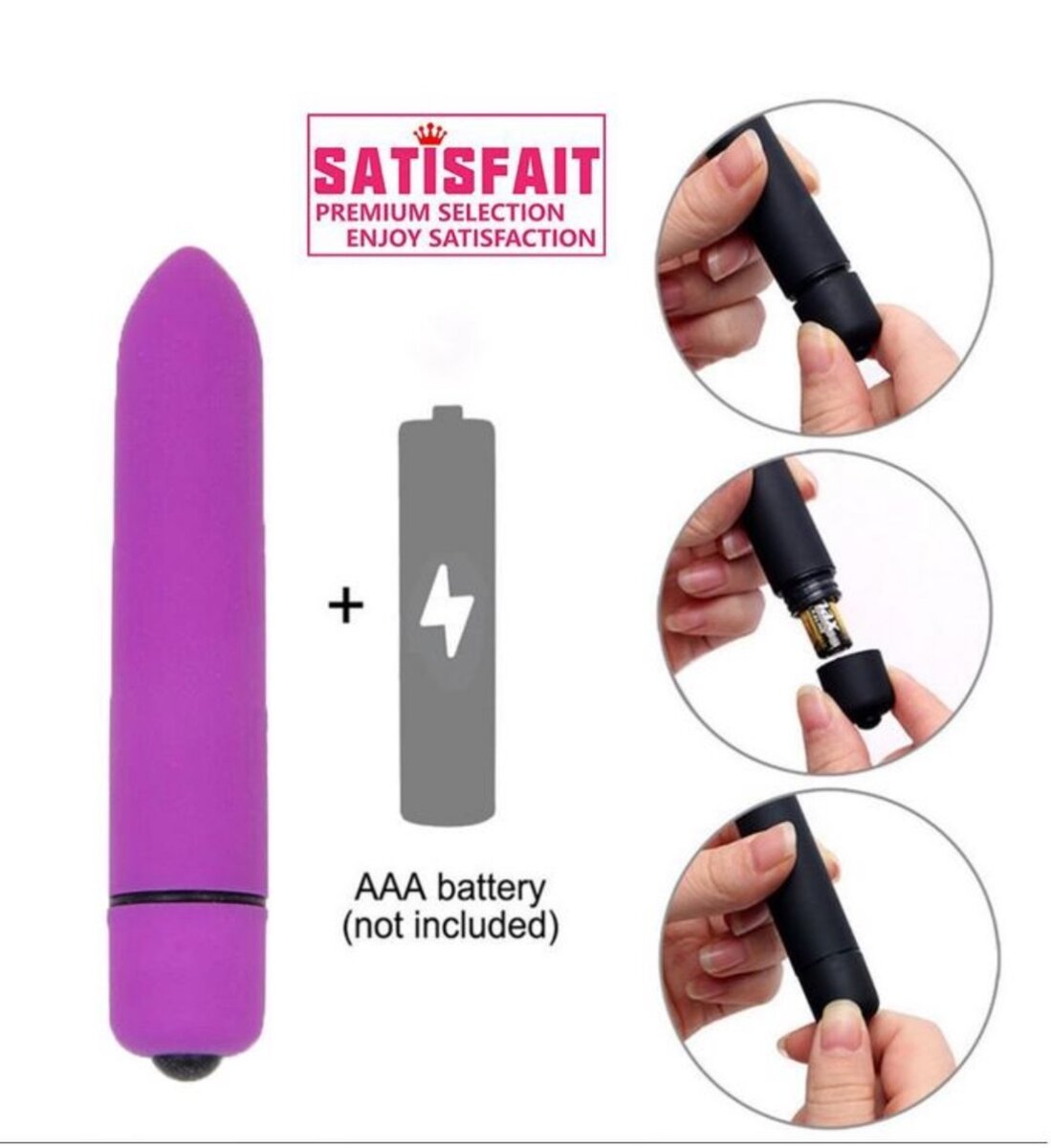 Vibromasseur G-spot Satisfait