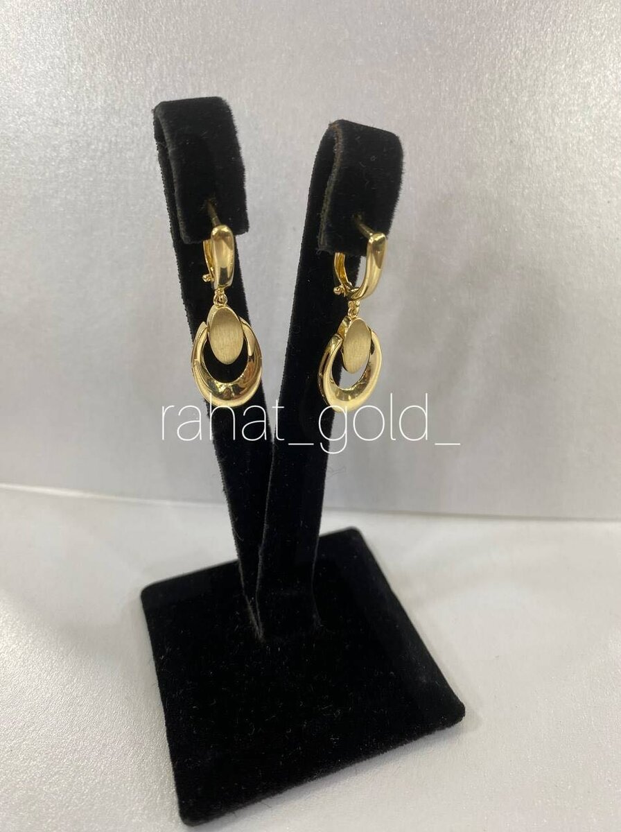 Висячие серьги на каждодневную носку