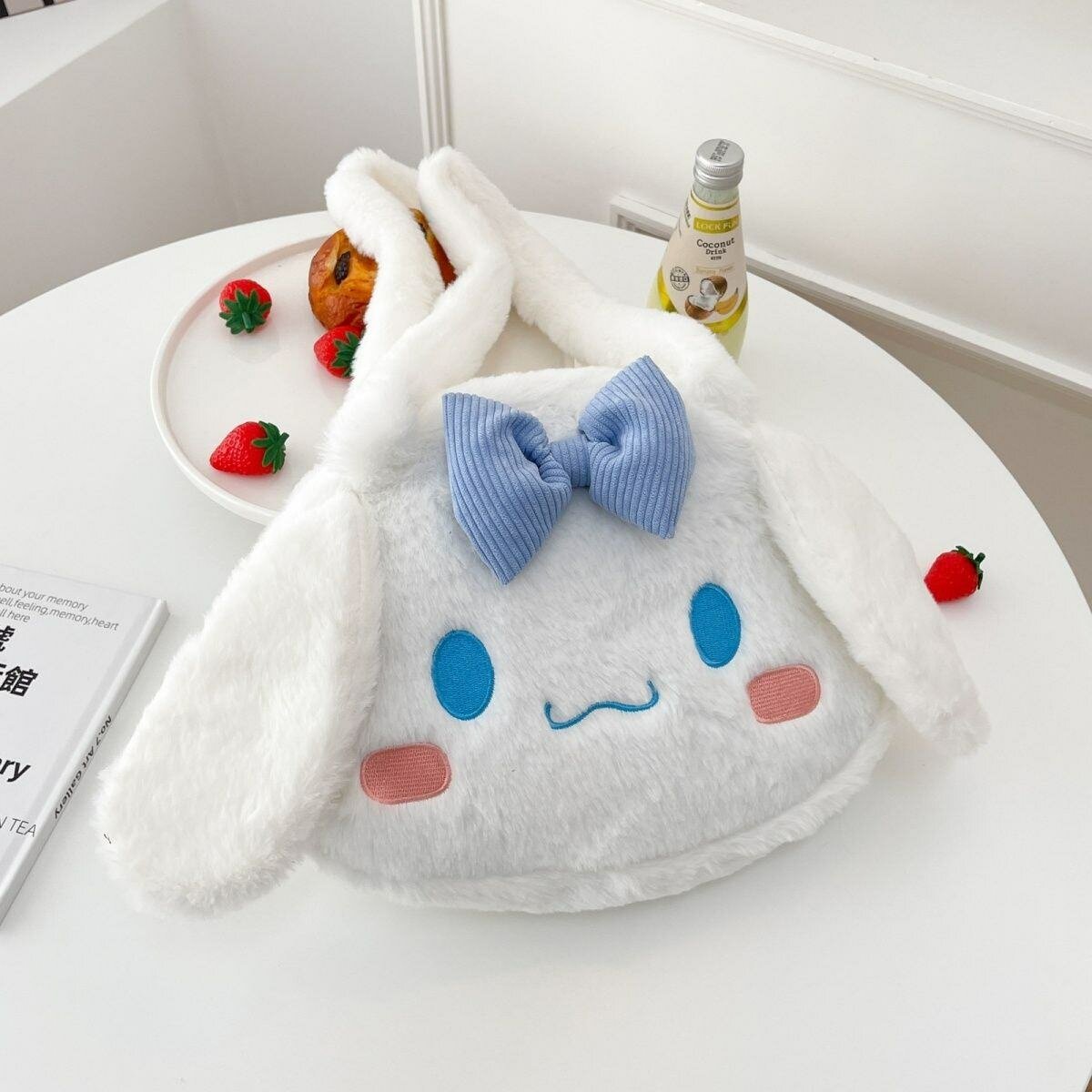 Sac peluche lapin kawaii