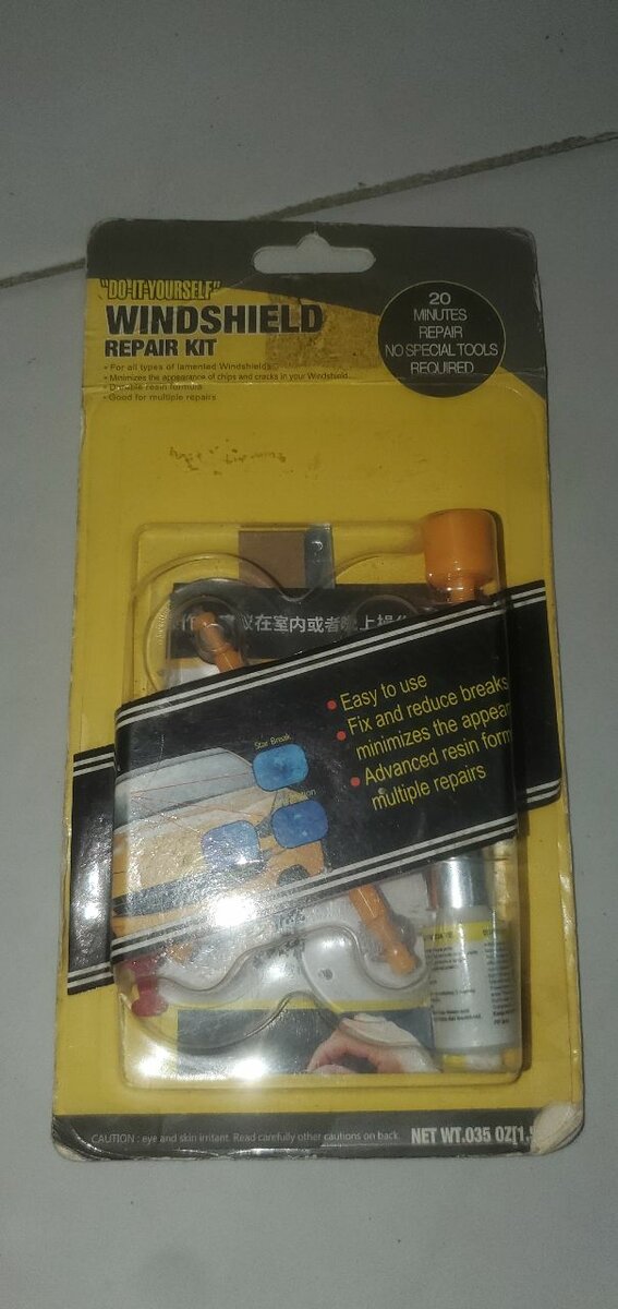 Kit D'agent Liquide De Réparation Des Rayures Du Pare-brise