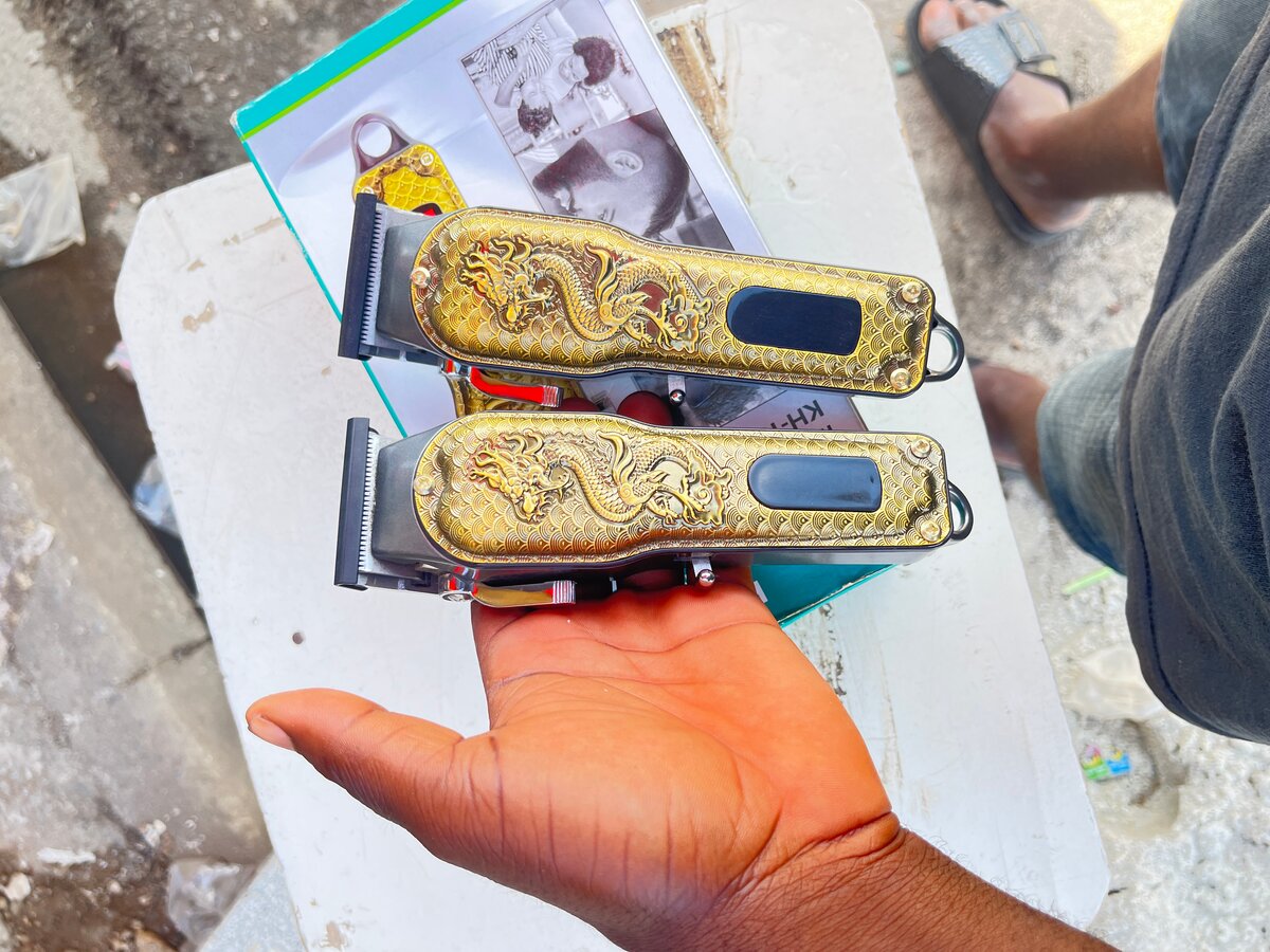 Tondeuse Pro Dragon Doré