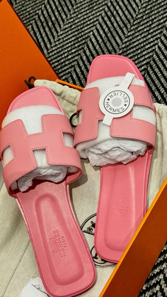 Sandales Hermes rose