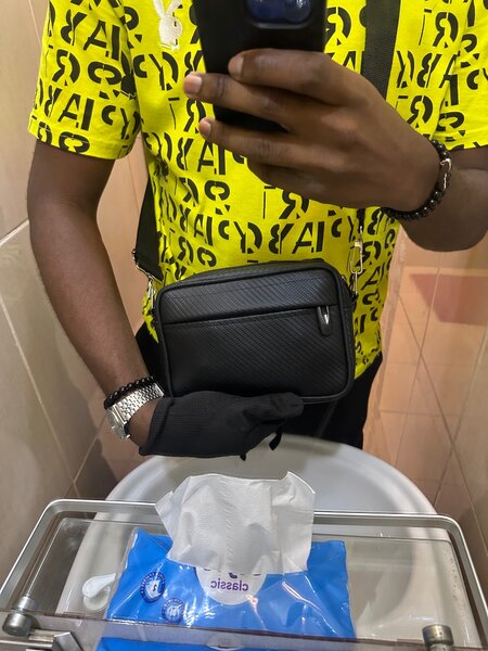 Sacoche bandoulière homme élégante