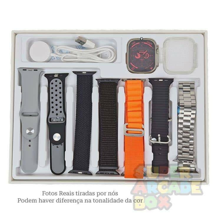 Smart Watch avec 7 bracelets