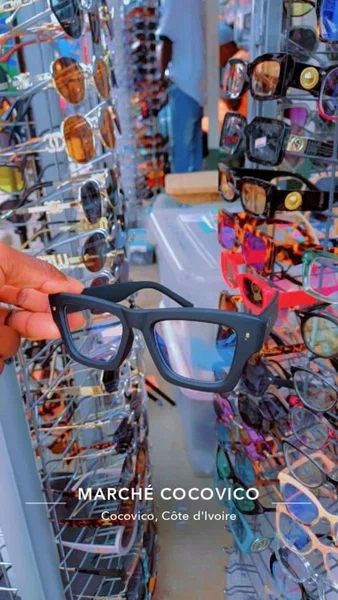 Lunettes de soleil modernes