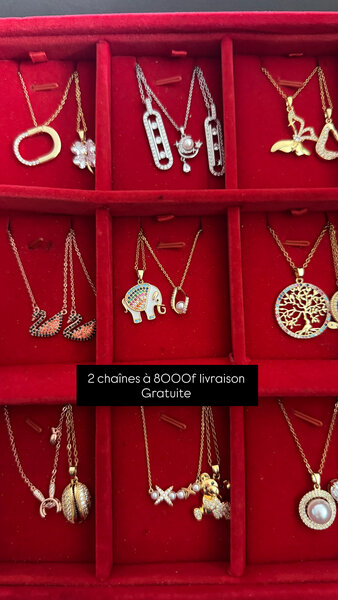 Pendentifs élégants en or