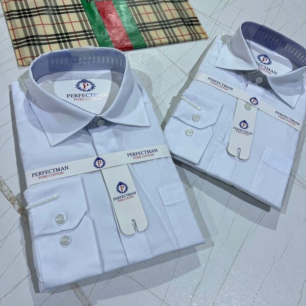 PerfectMan White Long Sleeve