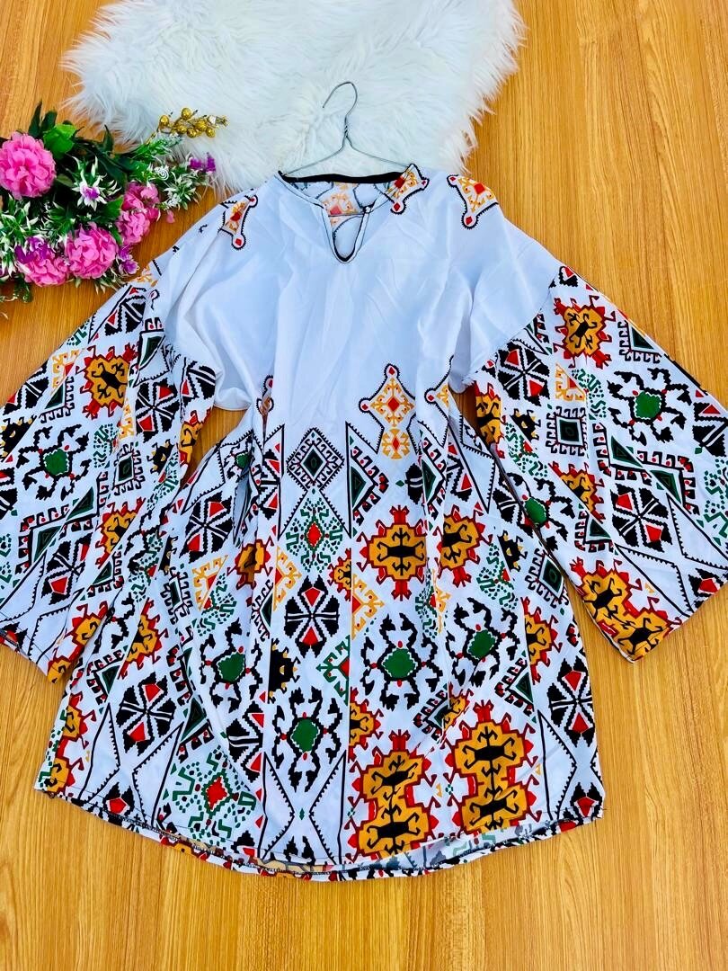 Short flare Bubu dress