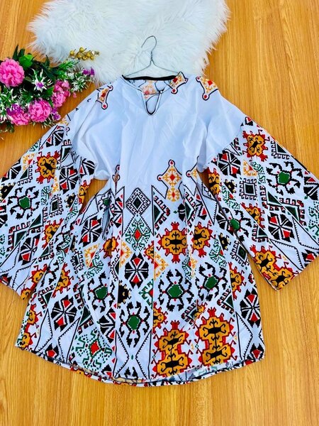 Short flare Bubu dress