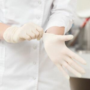 Gants nitriles jetables