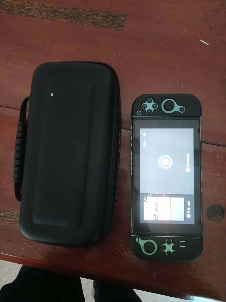 Nintendo switch craquée