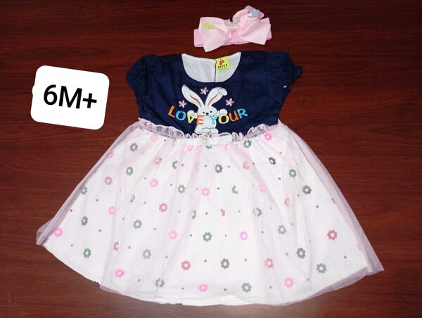 Robe Bébé Fille Fleurie 6 Mois