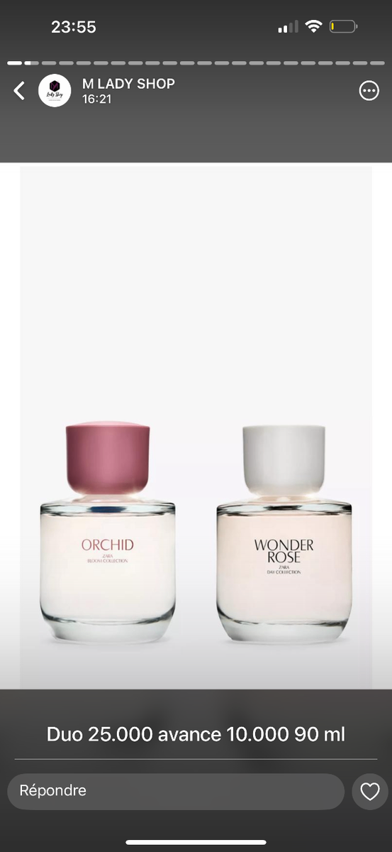 Parfums Duo Orchid & Wonder