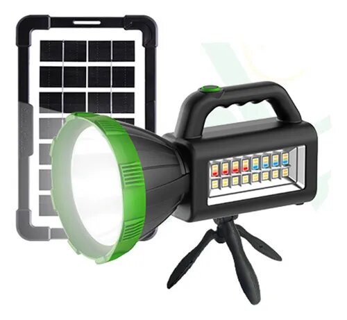 Projecteur LED rechargeable solaire