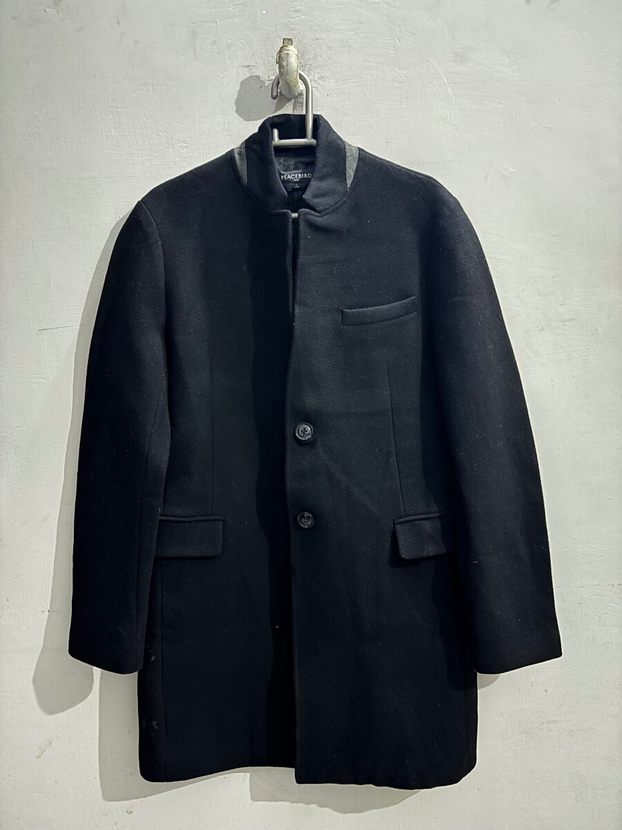 PeaceBird Ban overcoat - Black