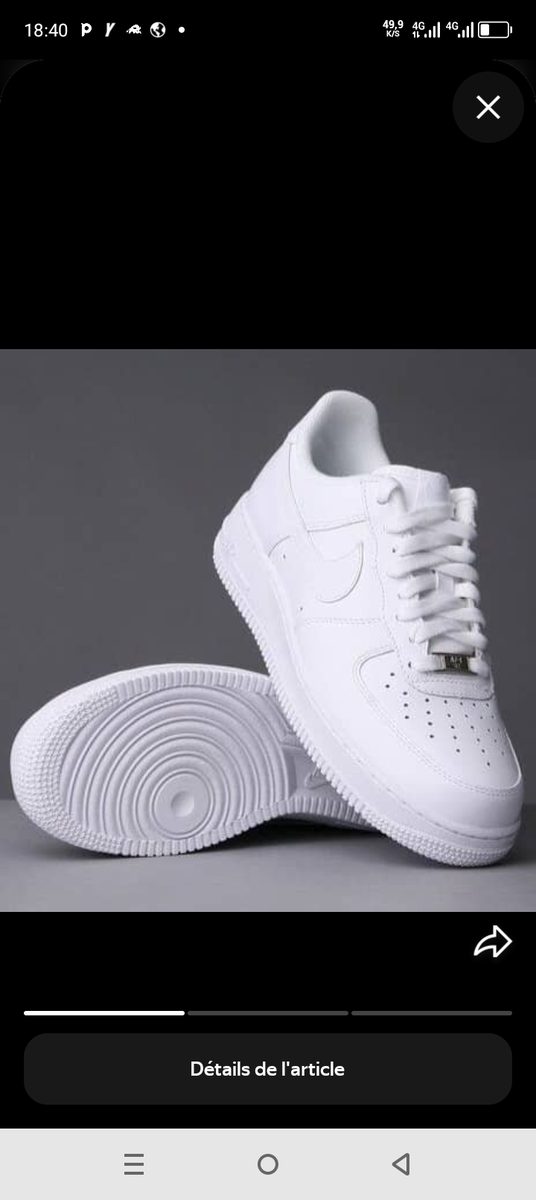 Sneakers blancs classiques