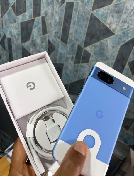 Smartphone Google Pixel bleu