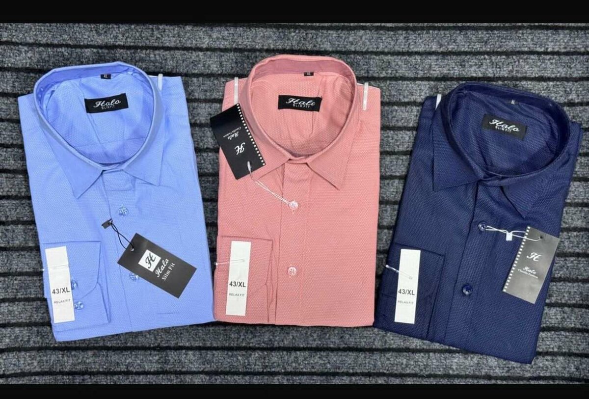 Chemise Classique Homme Colorée