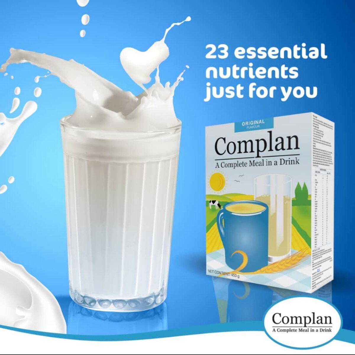 Complan nutrition meal plan