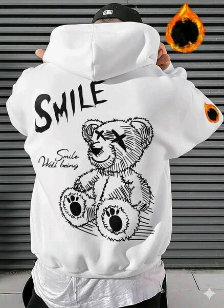 Sweat à capuche Naruto et ours