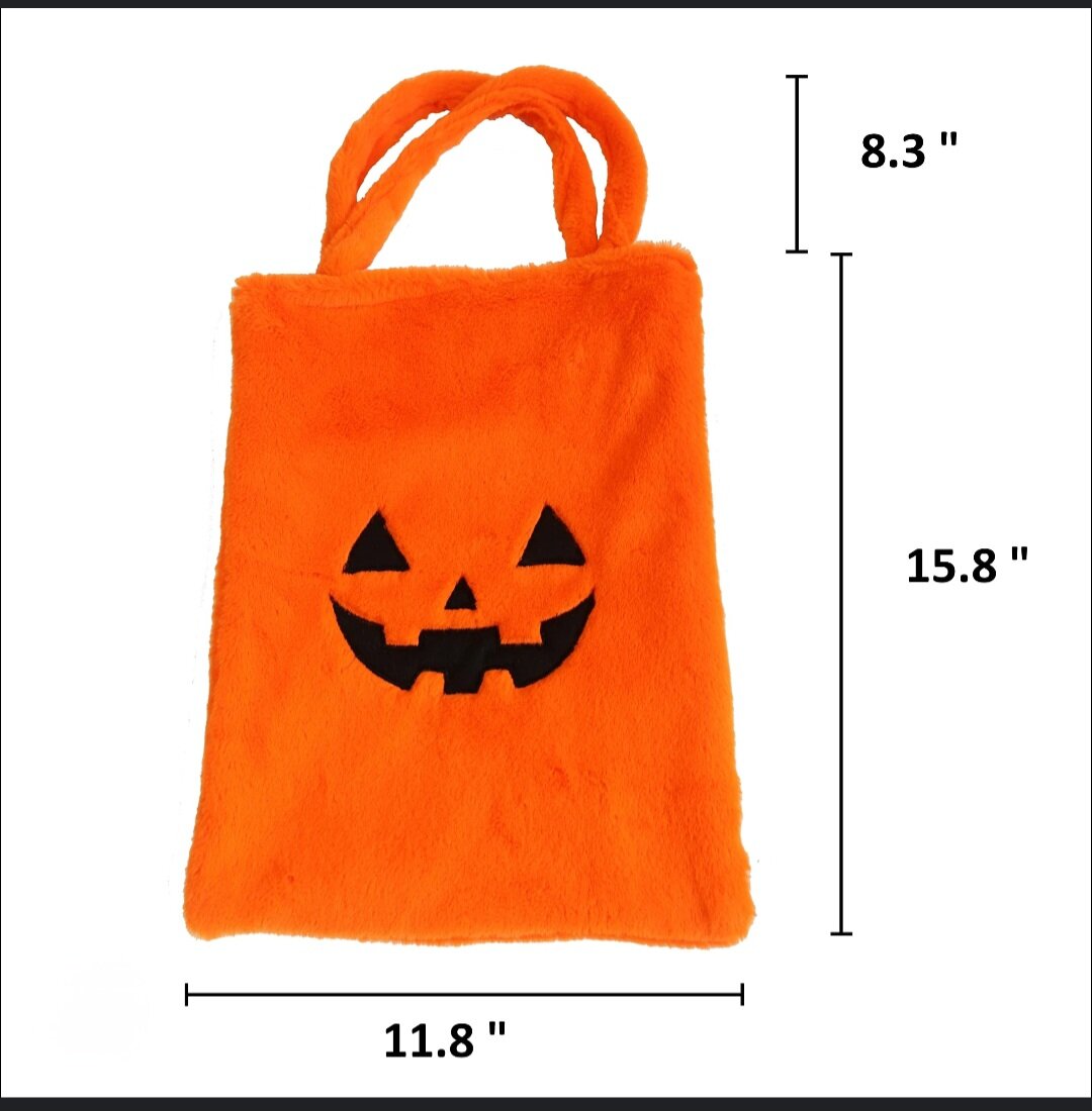 Sac d'Halloween peluche
