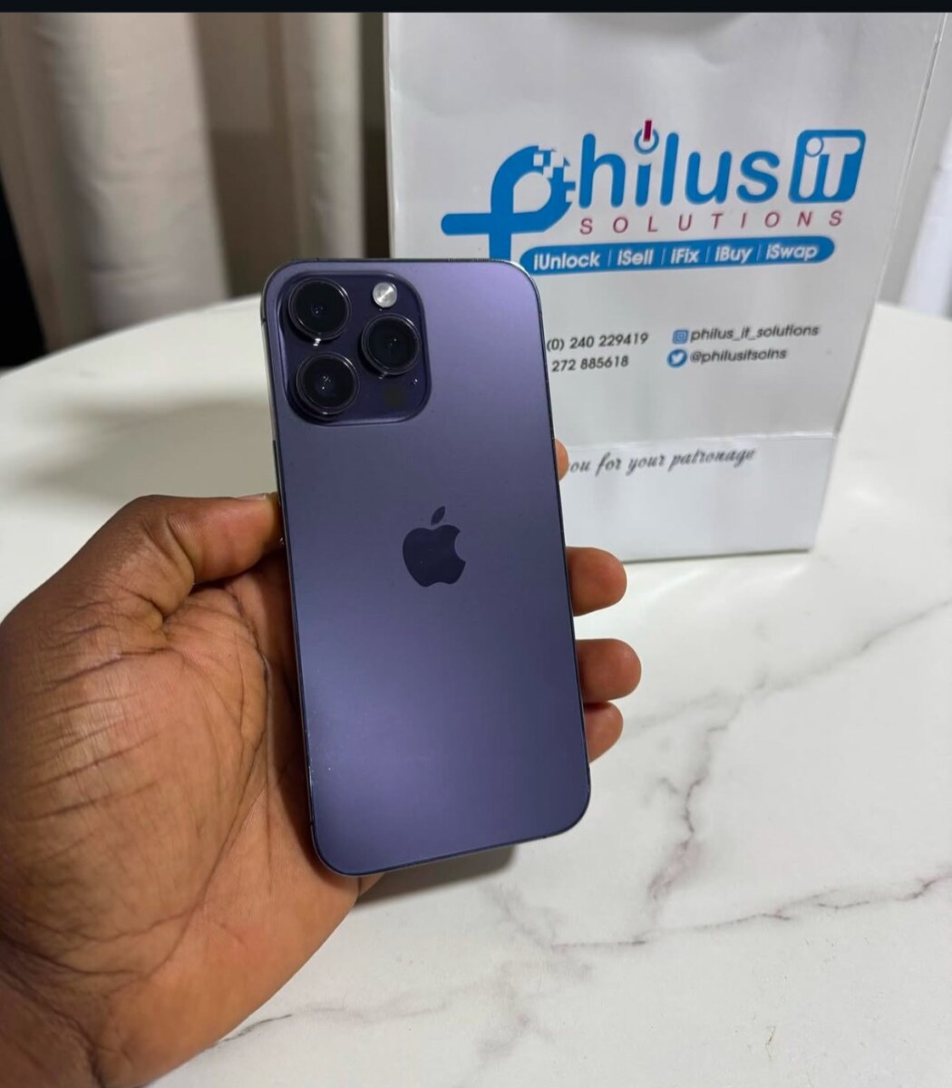 iPhone 14 Pro Max 256Gb eSIM-Factory Unlocked Bh86%