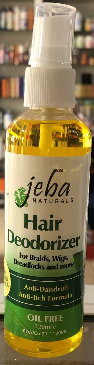 JEBA HAIR DEODORIZER OIL 120ML