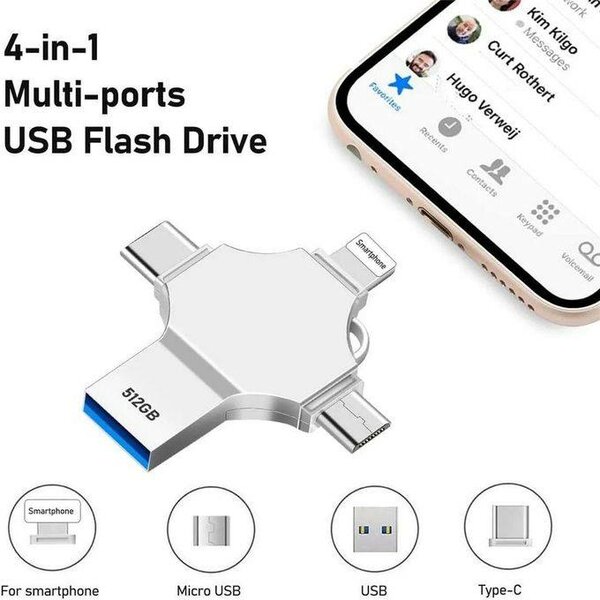 Cle USB OTG Multifonction .