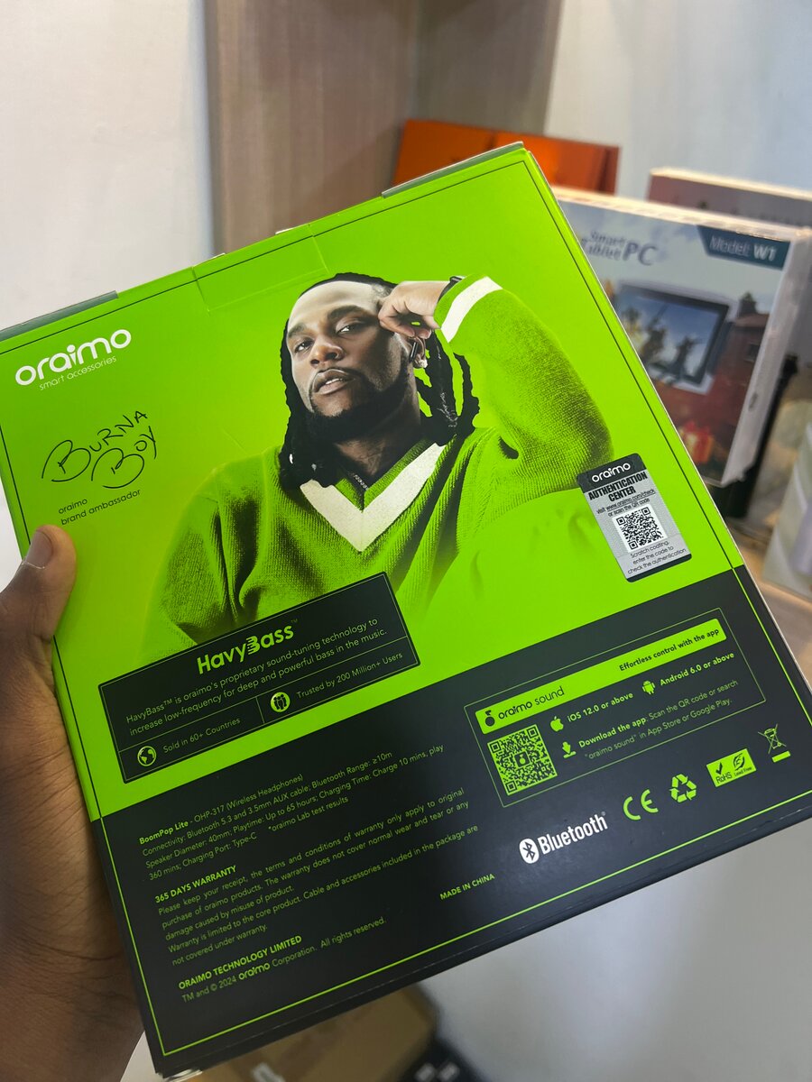Casque Bluetooth Oraimo