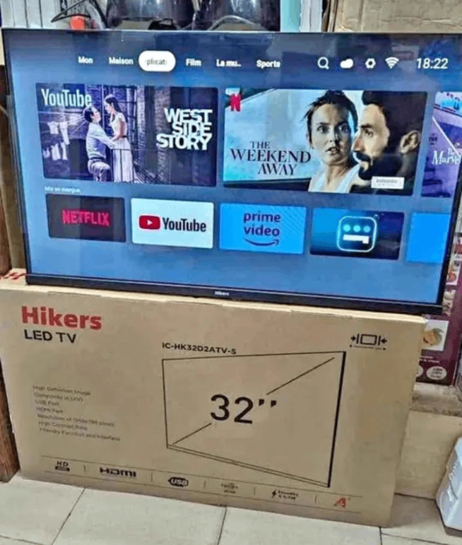 Téléviseur LED 32" Smart