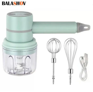 Electric Kitchen Chopper Garlic Masher