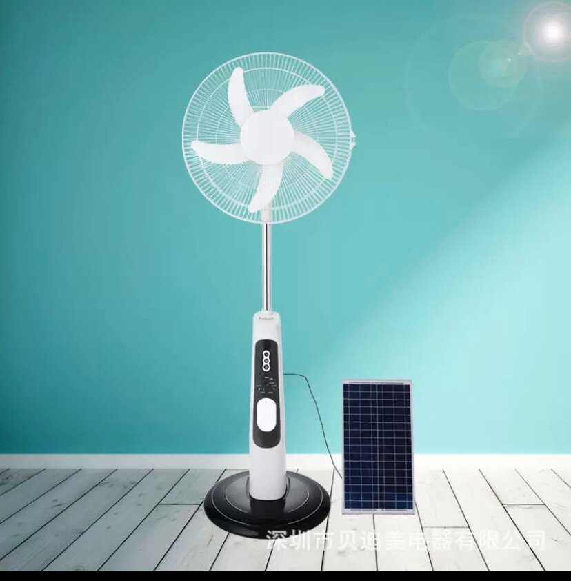 Rechargeable Solar fan