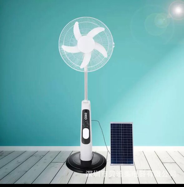 Rechargeable Solar fan