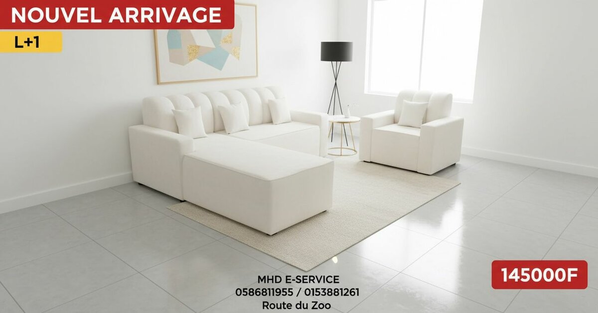 Ensemble de salon moderne