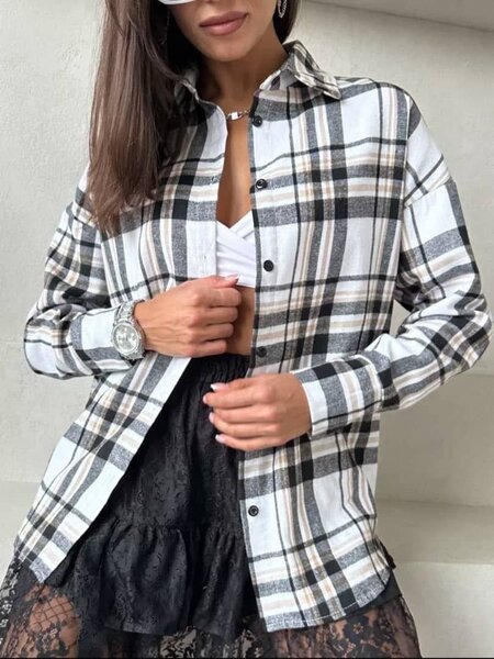 Рубашка в клетку