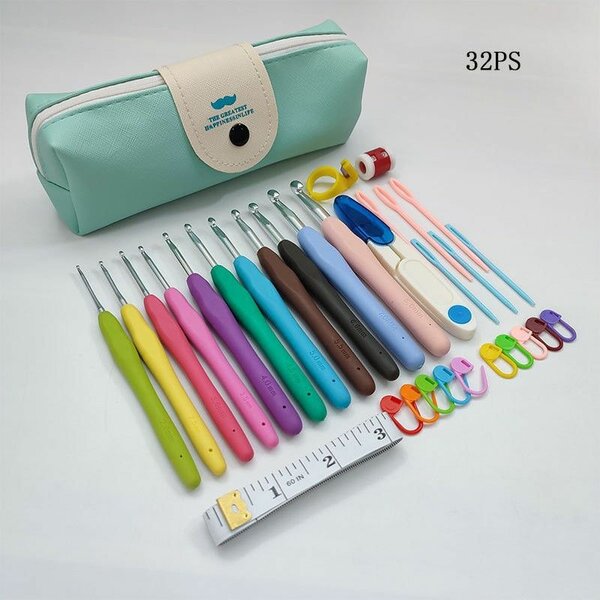 Ensemble de Crochet 32 Pièces